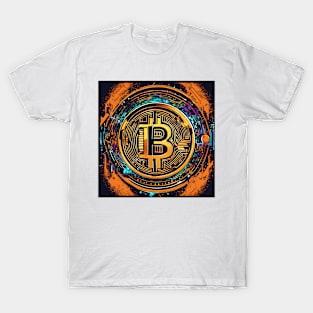 Bitcoin colorful T-Shirt